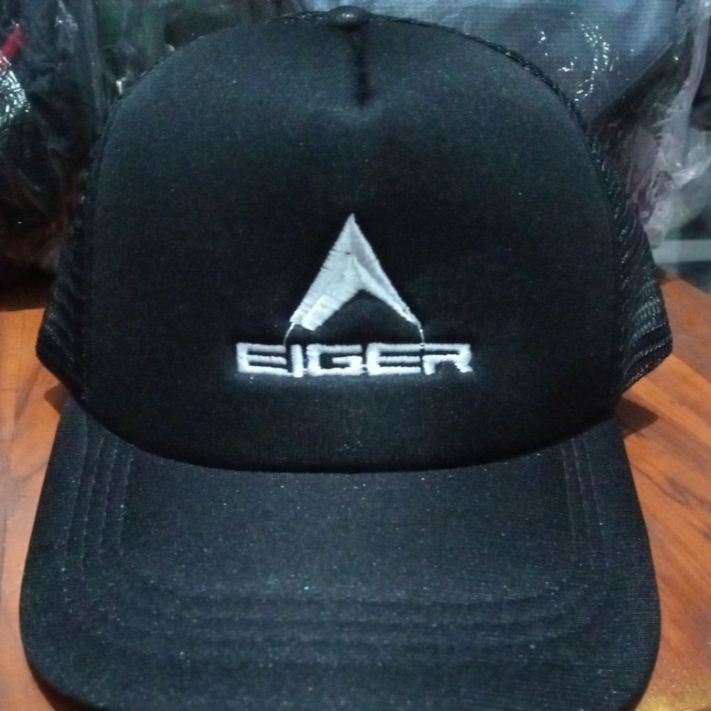 Topi Jaring bordir Eiger Outdoor