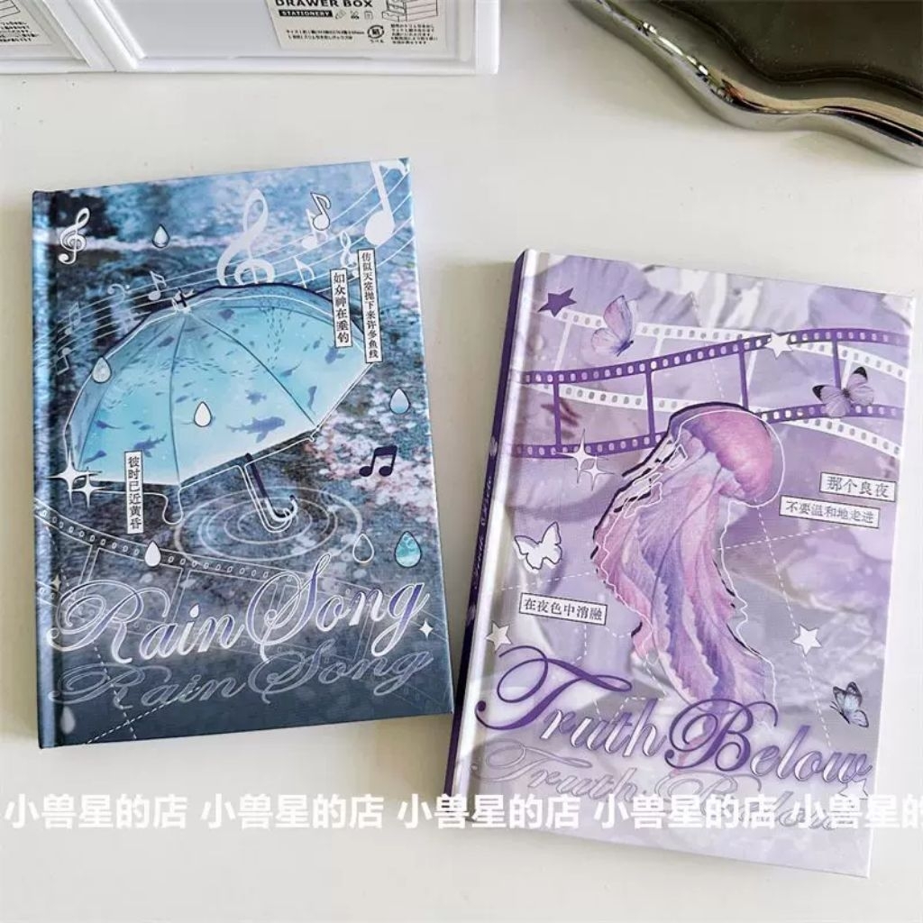 [WindHeart] 30 lembar Sticker Book Retro Galaxy Japanese Handbook Sticker Book Decorative Handbook S