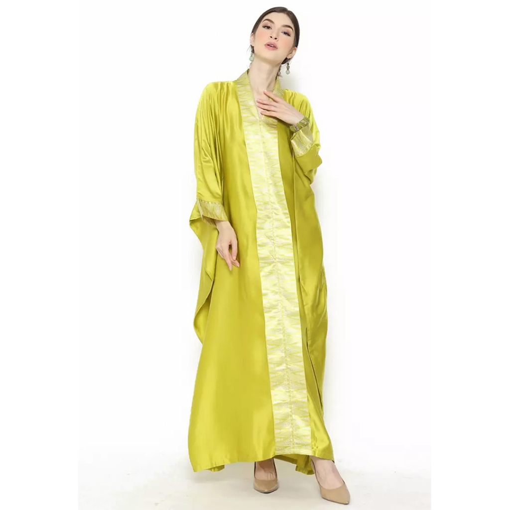 Kanzi Collection Exclusive Long Sleeve Songket Kaftan