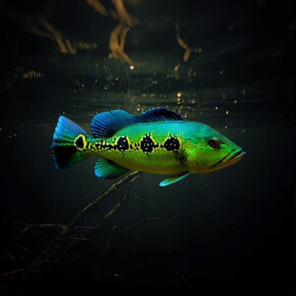 pbass orinoco good quality 7-8cm 3 spot