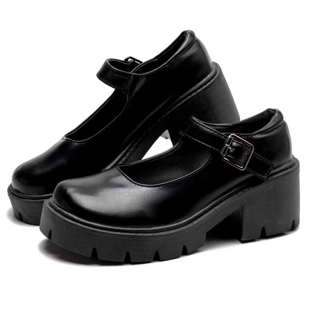 Sepatu Wanita JustLook Jeongyeon sepatu docmart wanita - Loafers Wanita