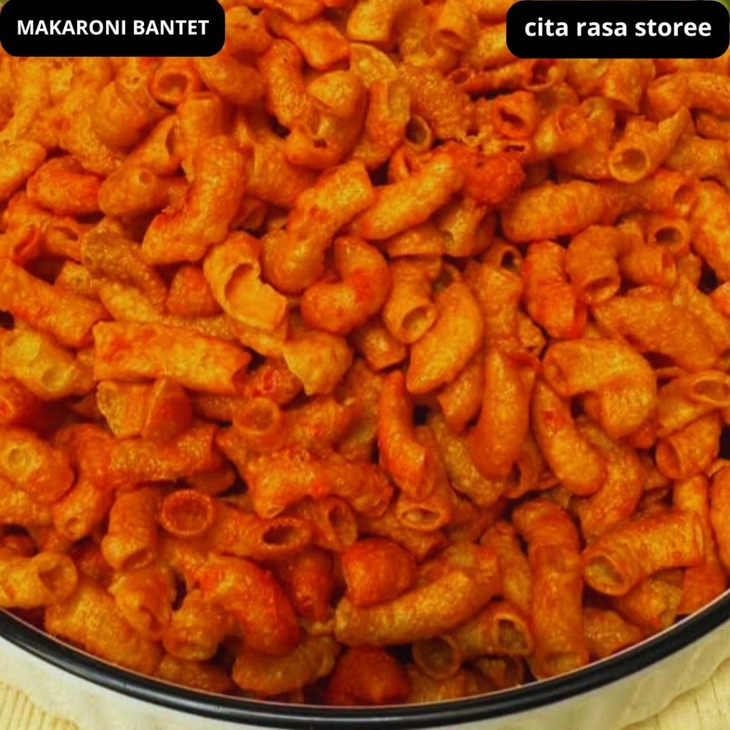 Makaroni Bantat Pedas Balado 1kg | Makaroni Pipa Bantat