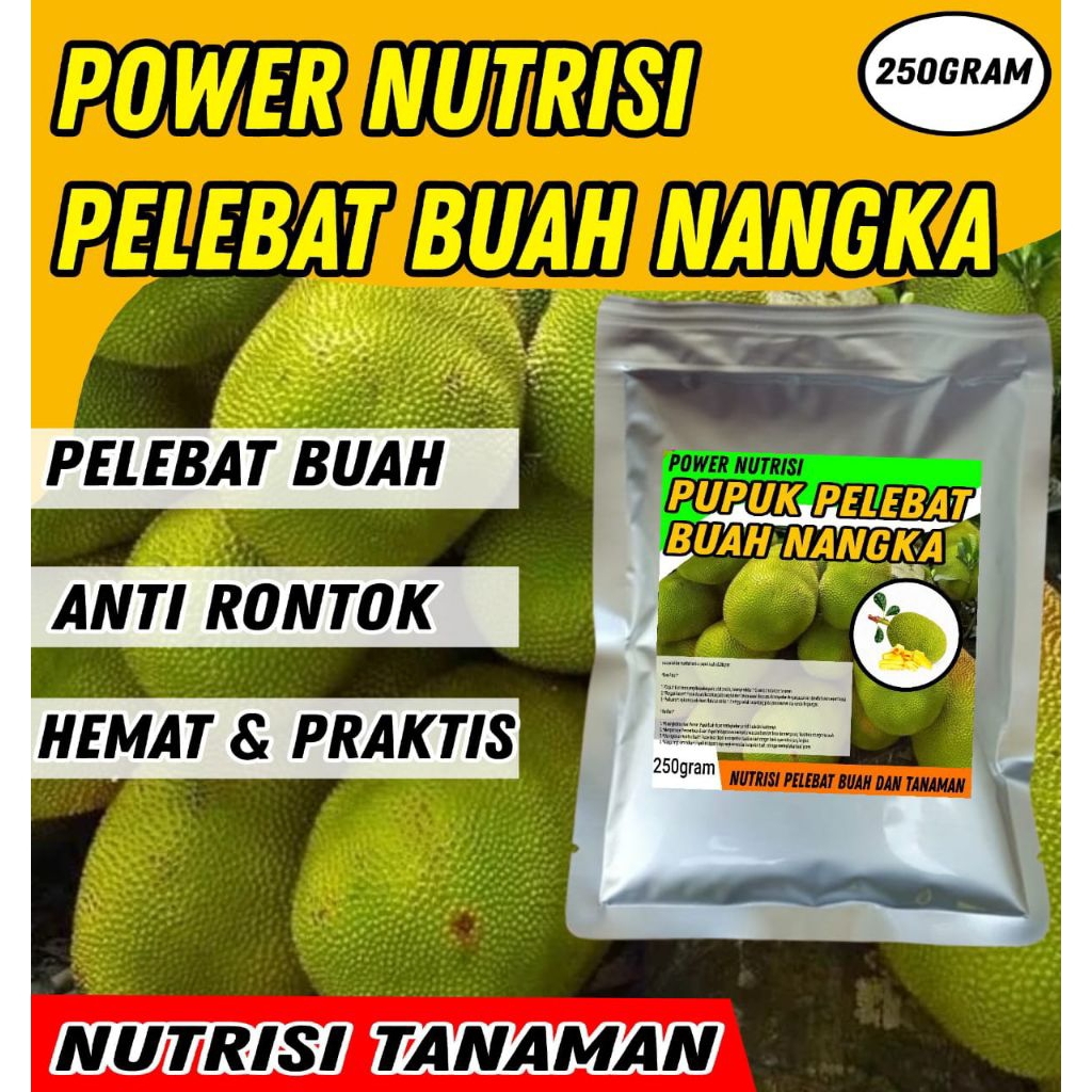 pupuk nangka pupuk pelebat buah nangka pupuk nutrisi buah nangka booster buah nangka isi 250gram