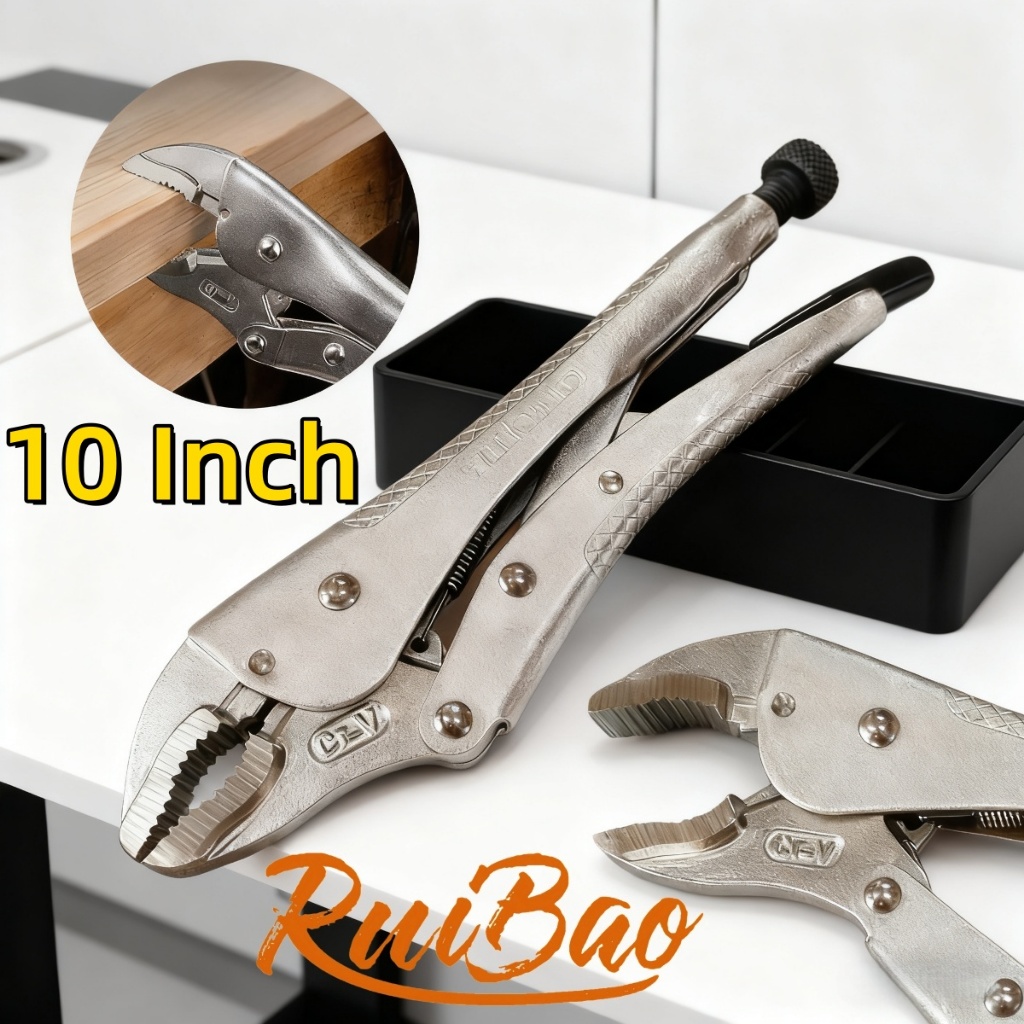 Ruibao Tang Jepit Buaya 10 Inch / Locking Pliers / Tang Jepit Otomatis