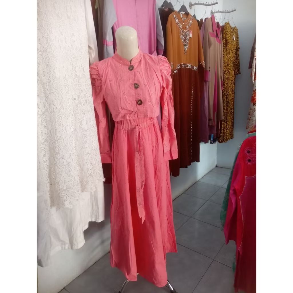 Baju Dress tunik gamis  bekas layak pakai