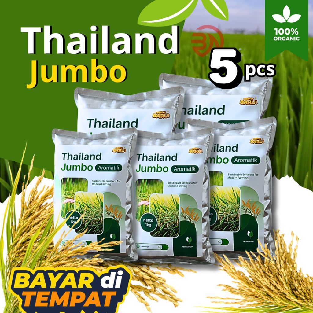 Benih padi Thailand jumbo original 5kg