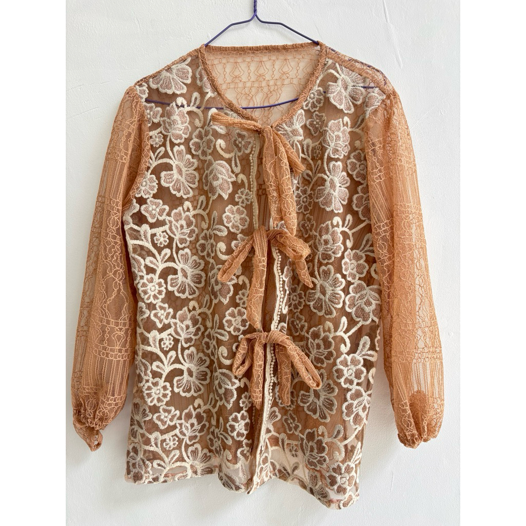 preloved outer brokat/lace