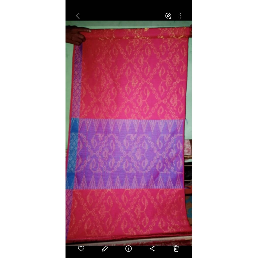 kain tenun original sumbawa besar