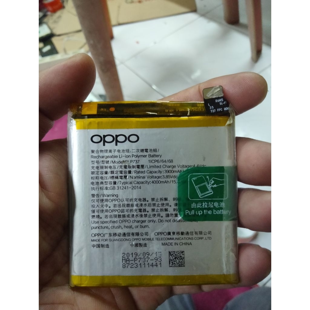 Batrei Ori Copotan Oppo Reno 2f