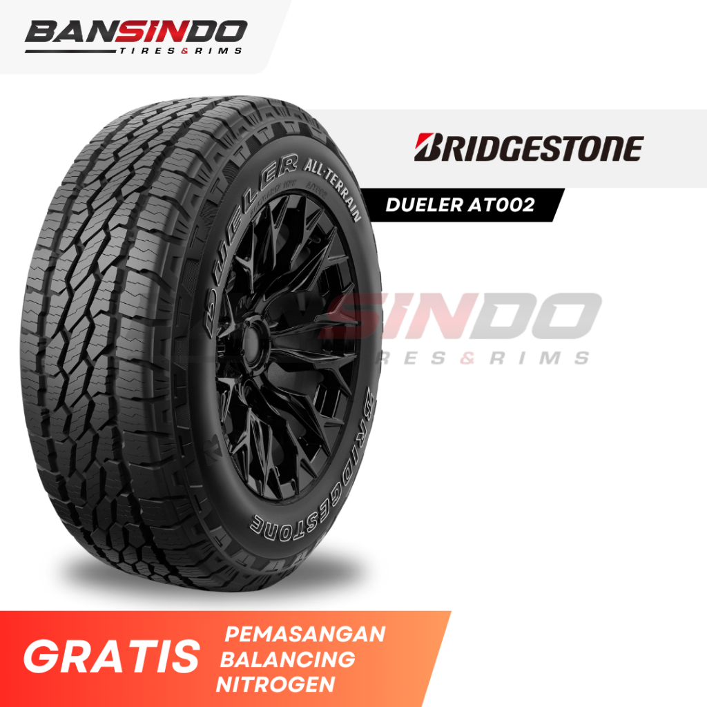 BAN MOBIL 285/65 R17 BRIDGESTONE DUELER AT002