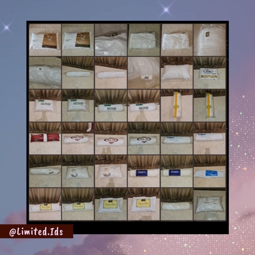 [HARAP BACA DESKRIPSI, KEMASAN RANDOM] ORI Bantal / Guling Branded Simmon KingKoil Dreamline Serta F