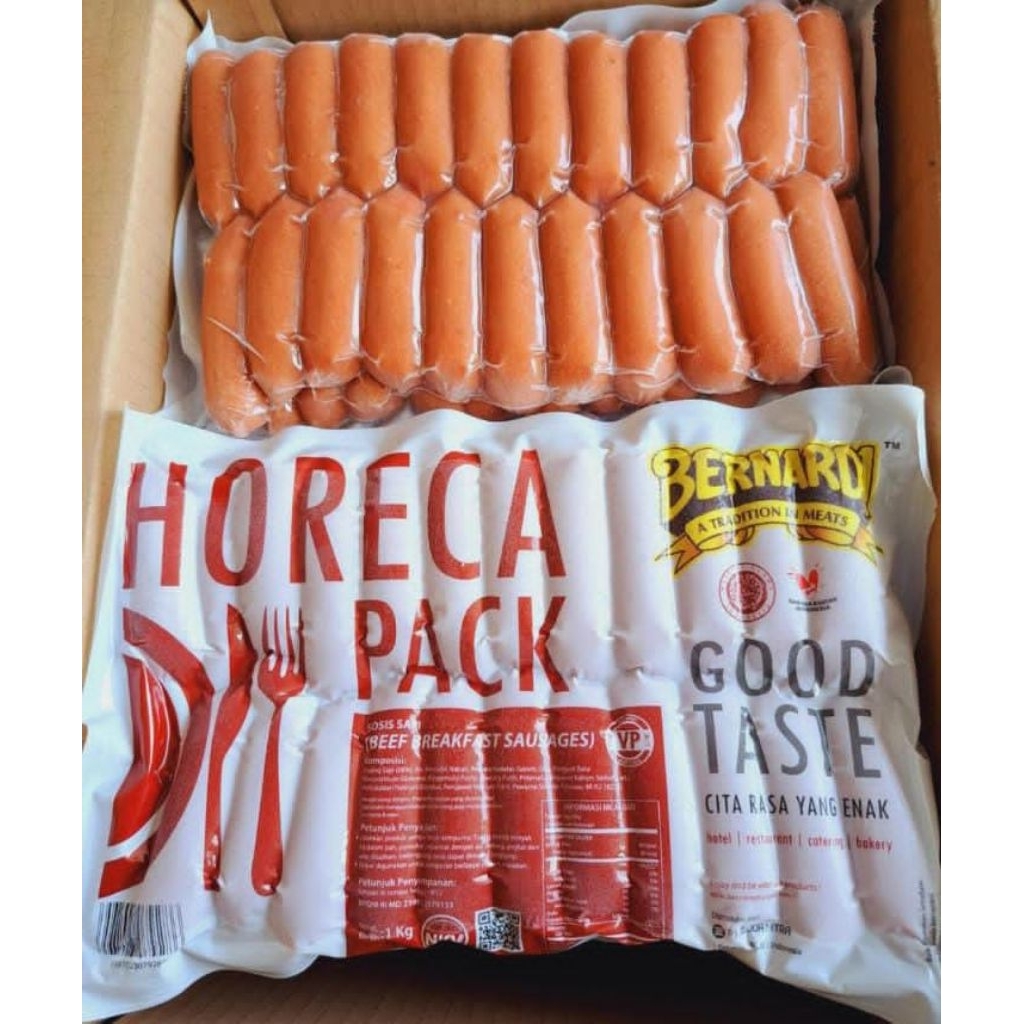 Bernardi Sosis Horeca 1kg Food Frozen Makanan