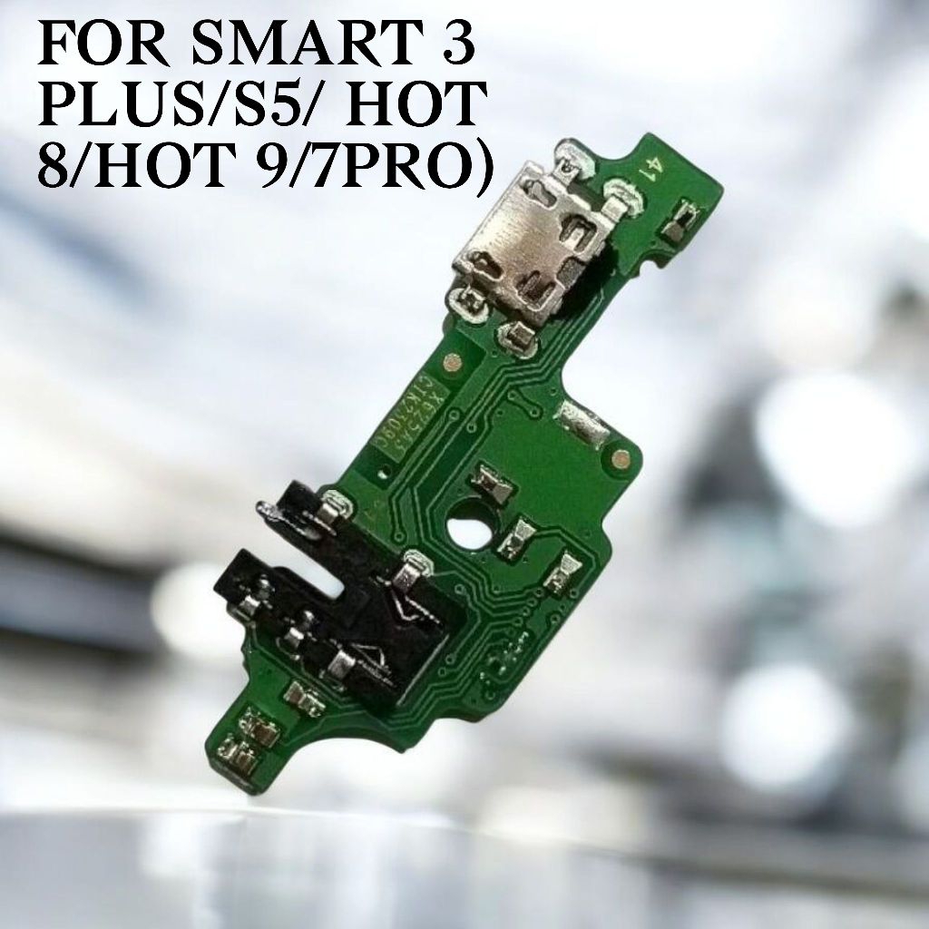 Fleksibel Papan Cas Konektor Flexibel Untuk Hp Infinix Smart 3 Plus / S5 / Hot 8 / Hot 9 / 7pro Conn