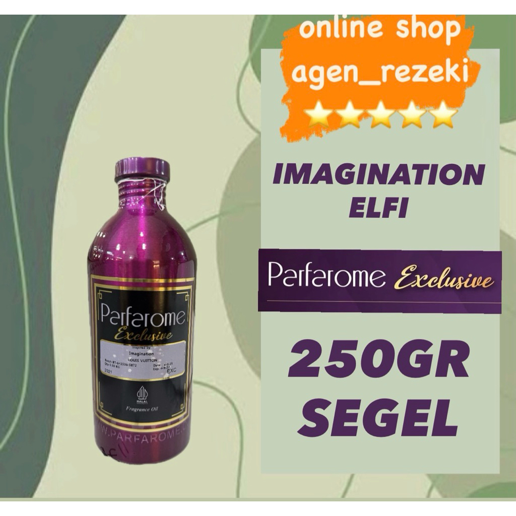 IMAGINATION BY PARFAROME EXCLUSIVE 250GR SEGEL parfum
