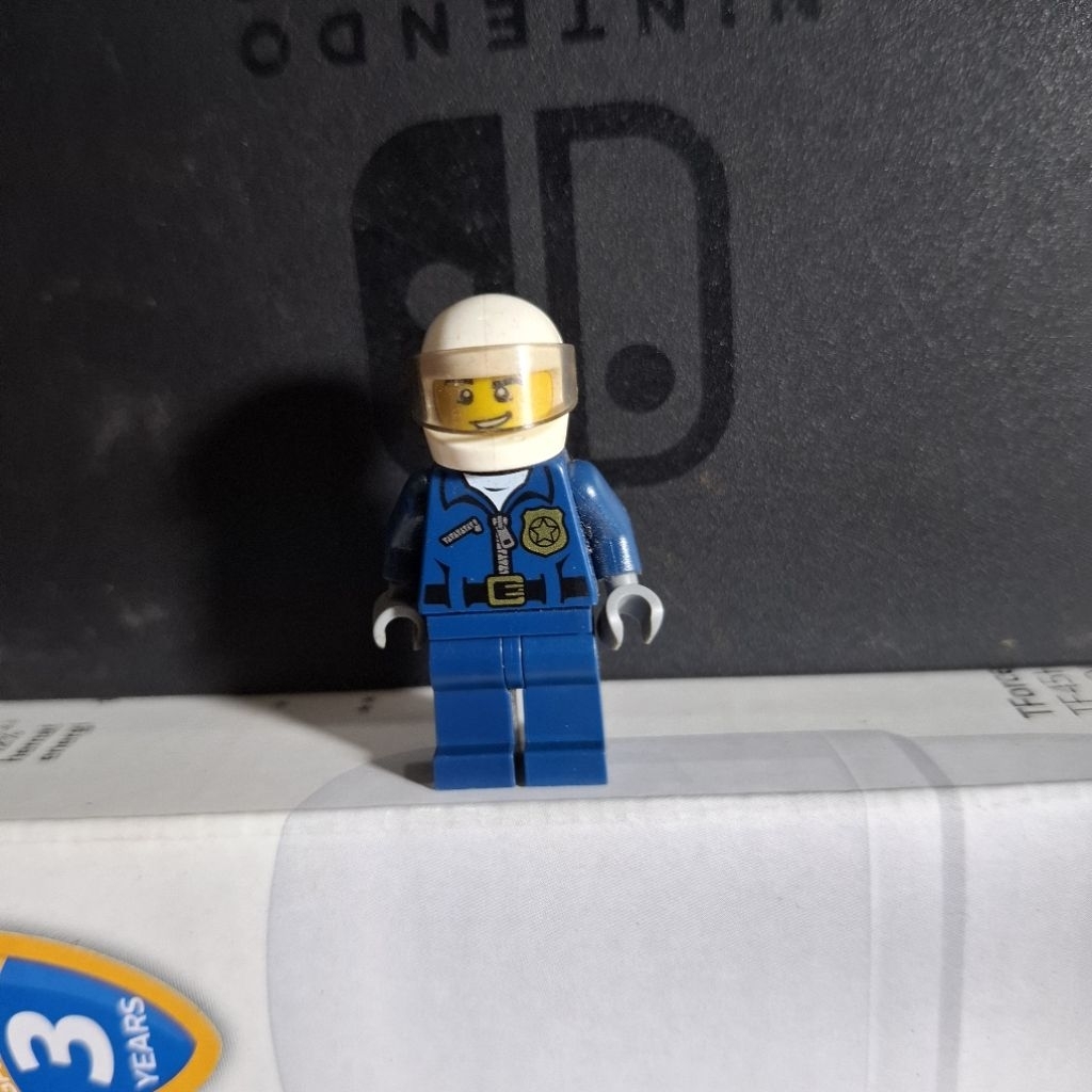 Minifigure Lego City Police Helicopter Original