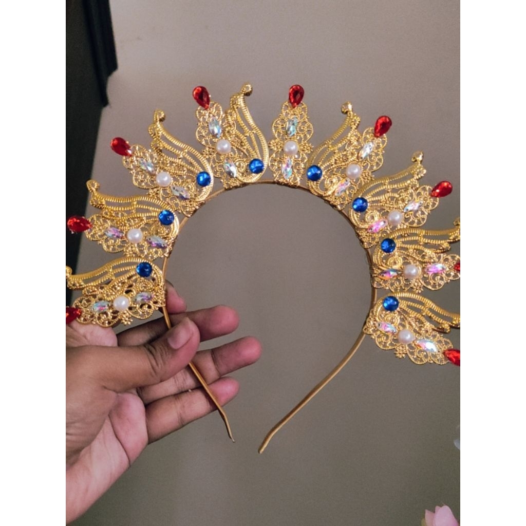 Bando Tari mahkota emas bando adat