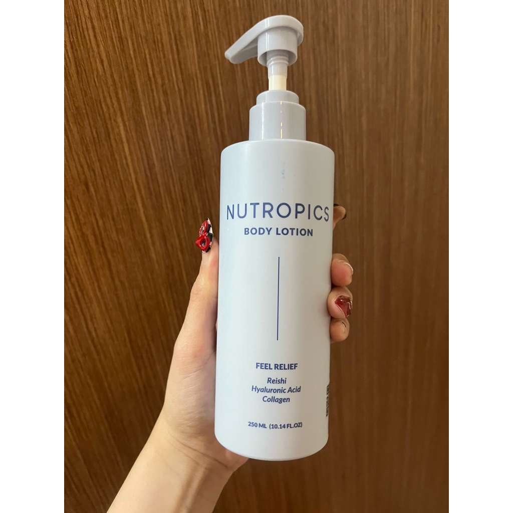 NUTROPICS FEEL RELIEF BODY LOTION | BODY LOTION KULIT | BODY LOTION WANGI FRESH