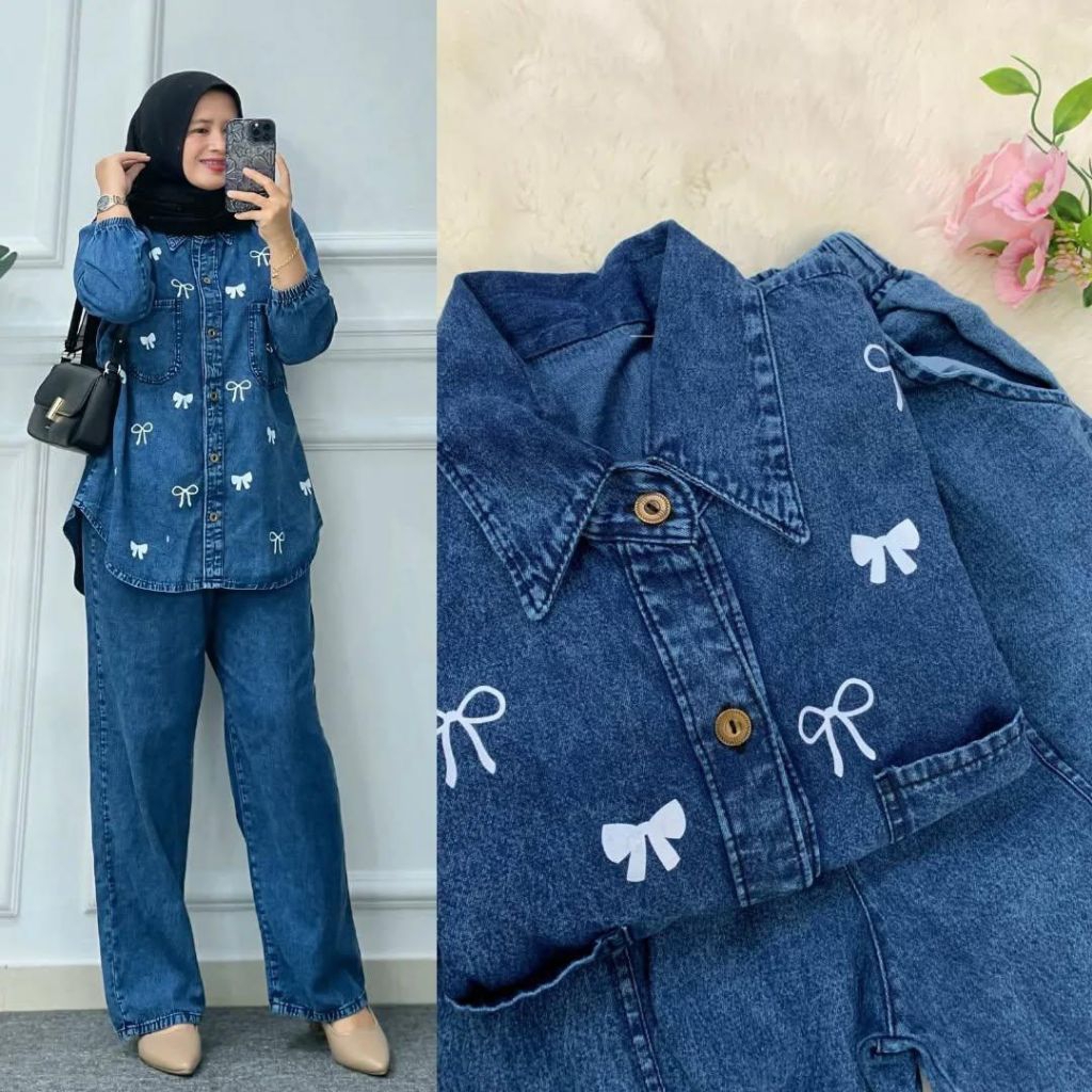 stelan jeans bordir setcel levis