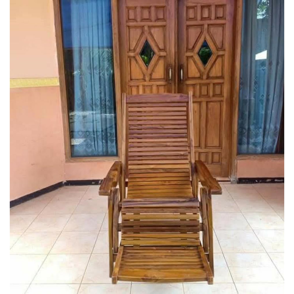 KURSI JATI MALAS KURSI SANTAI JATI