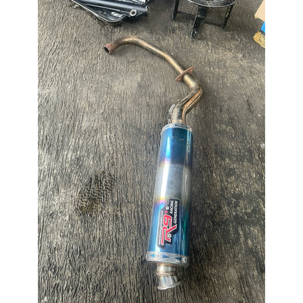 Knalpot R9 Beat karbu