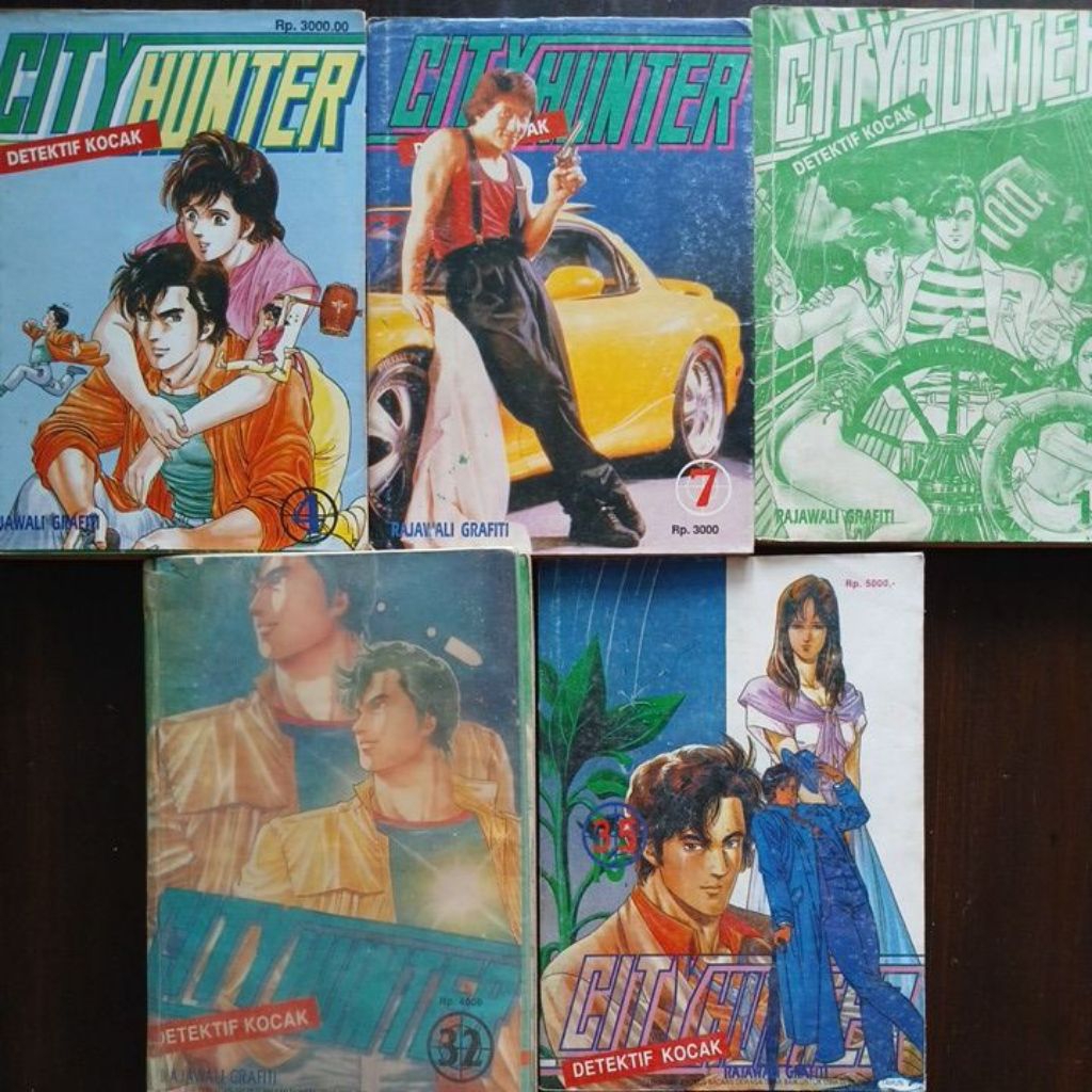 Komik bekas City Hunter terbitan Rajawali Grafiti