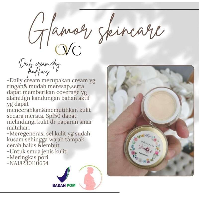 Glamor Daily Cream BPOM