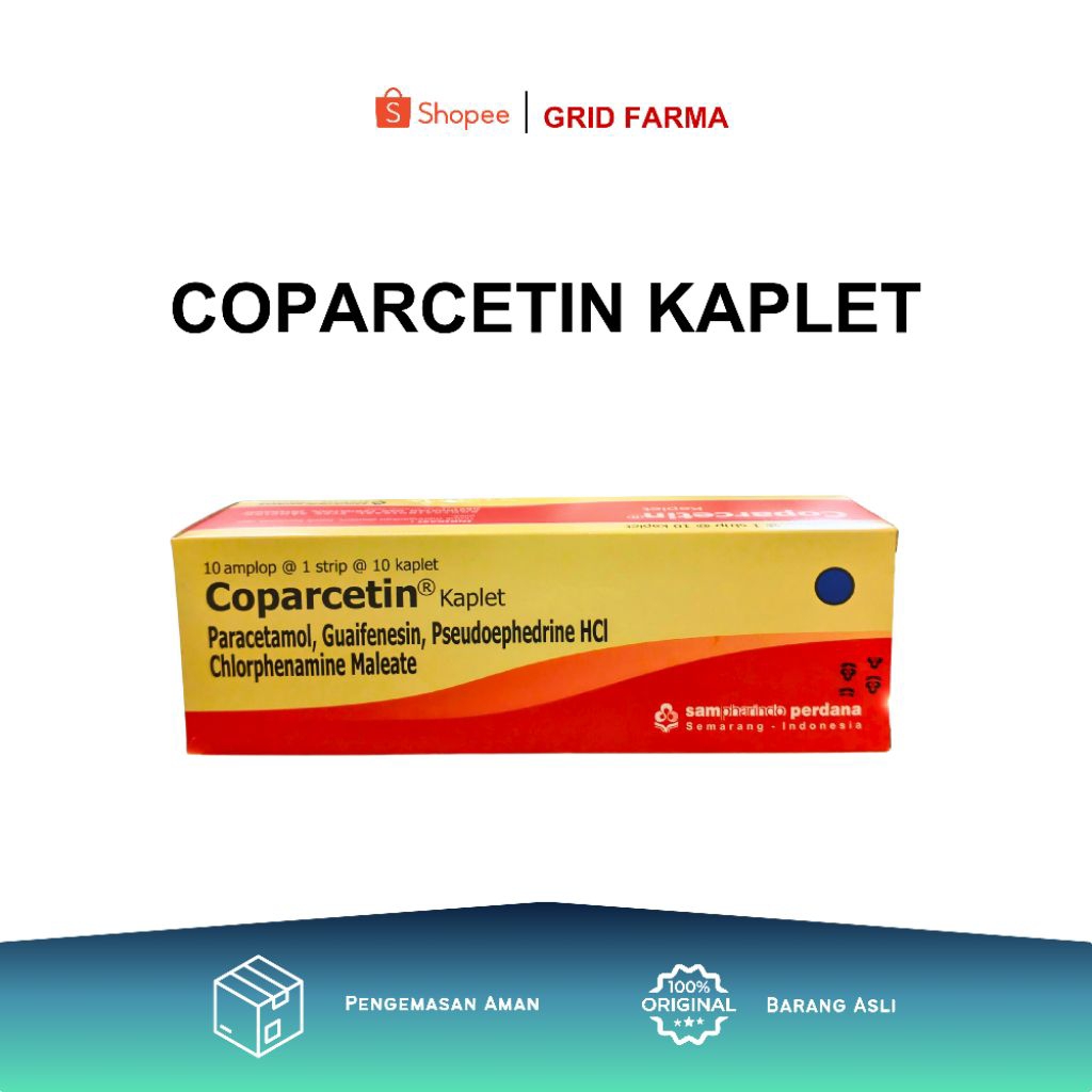 COPARCETIN KAPLET PER BOX