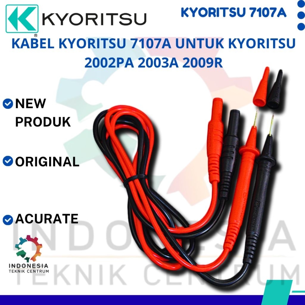 Kabel kyoritsu 7107A untuk kyoritsu 2002pa 2003a 2009R