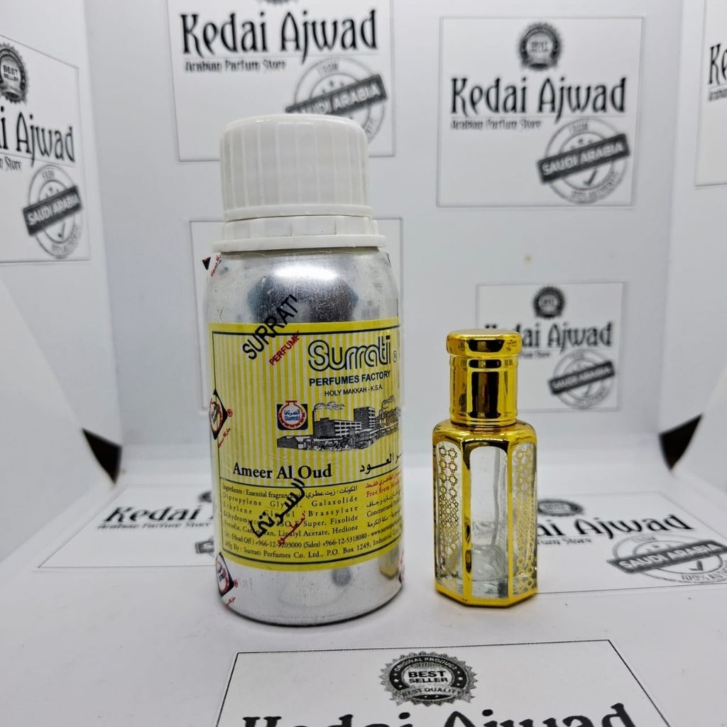 Parfum Ameer Al Oud Surrati | Minyak Wangi Ameer Al Oud By Surrati