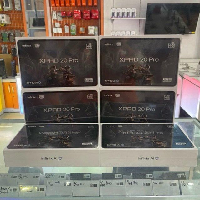 Infinix XPAD 20 Pro 8/128GB - Mediatek G100 Ultimate - 12" 2K 90Hz  - 8000 mAh - 4G LTE