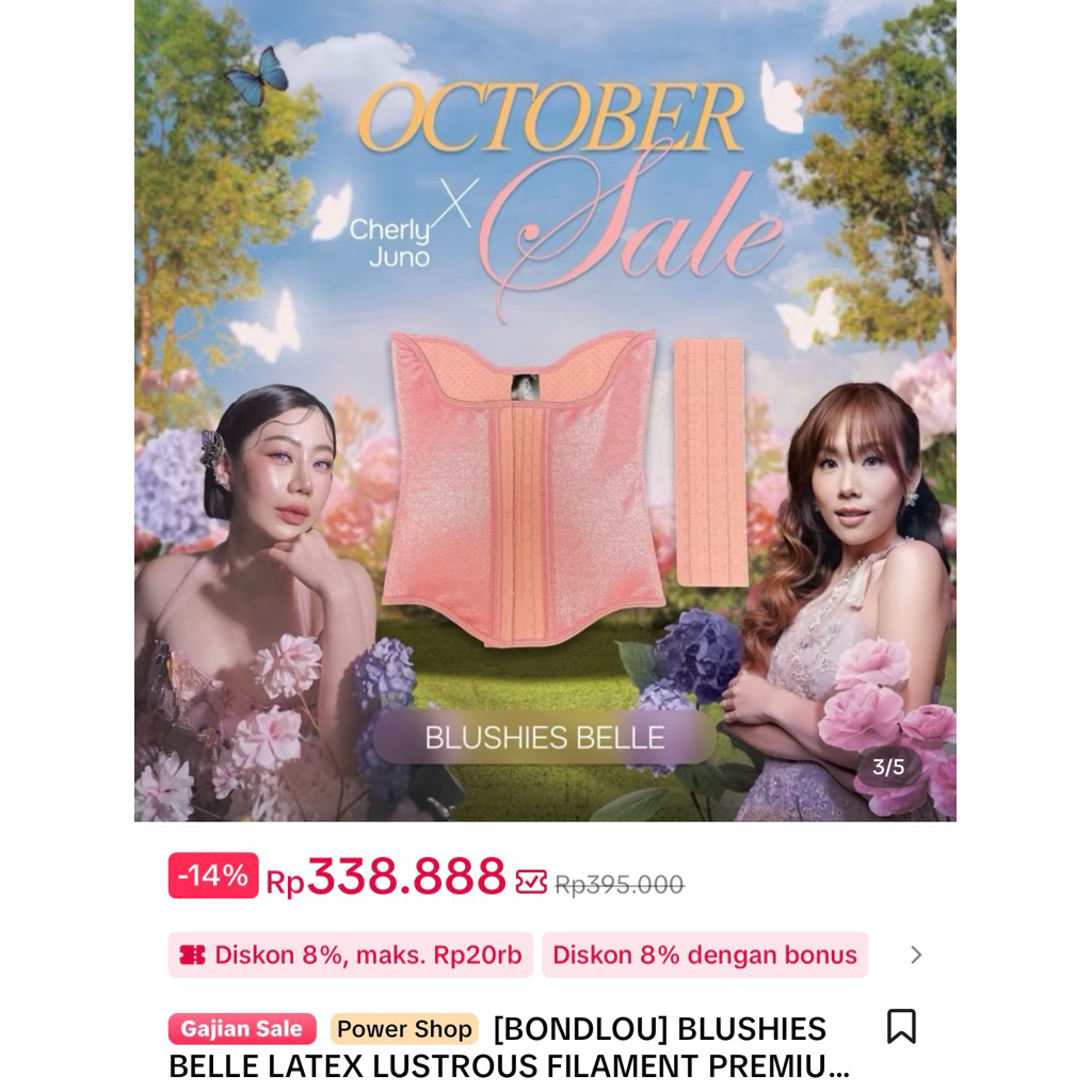 Preloved Korset Cikor Bondlou