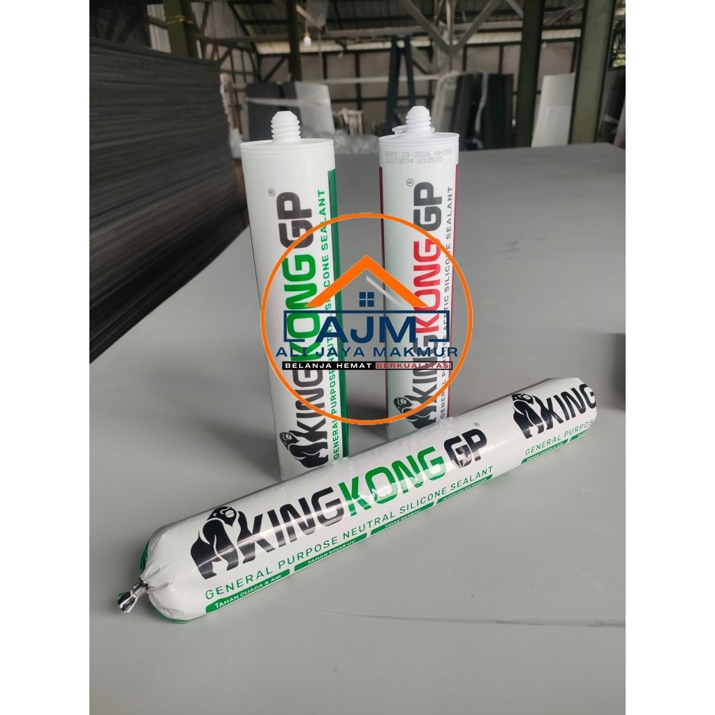 Silicone Sealant Lem Kaca Jendela Aluminium Wpc Pvc Asam Netral