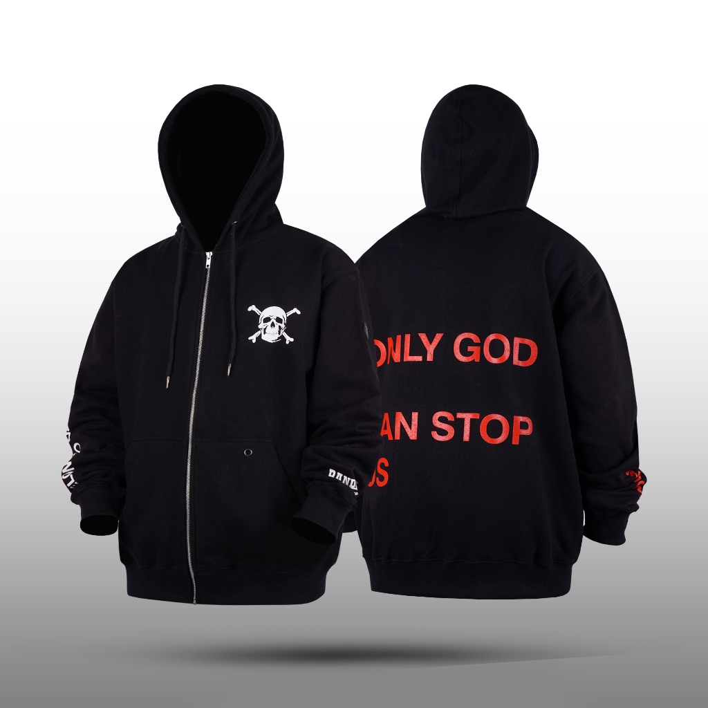 BBTU SWEATER - HOODIE ZIPPER REDS