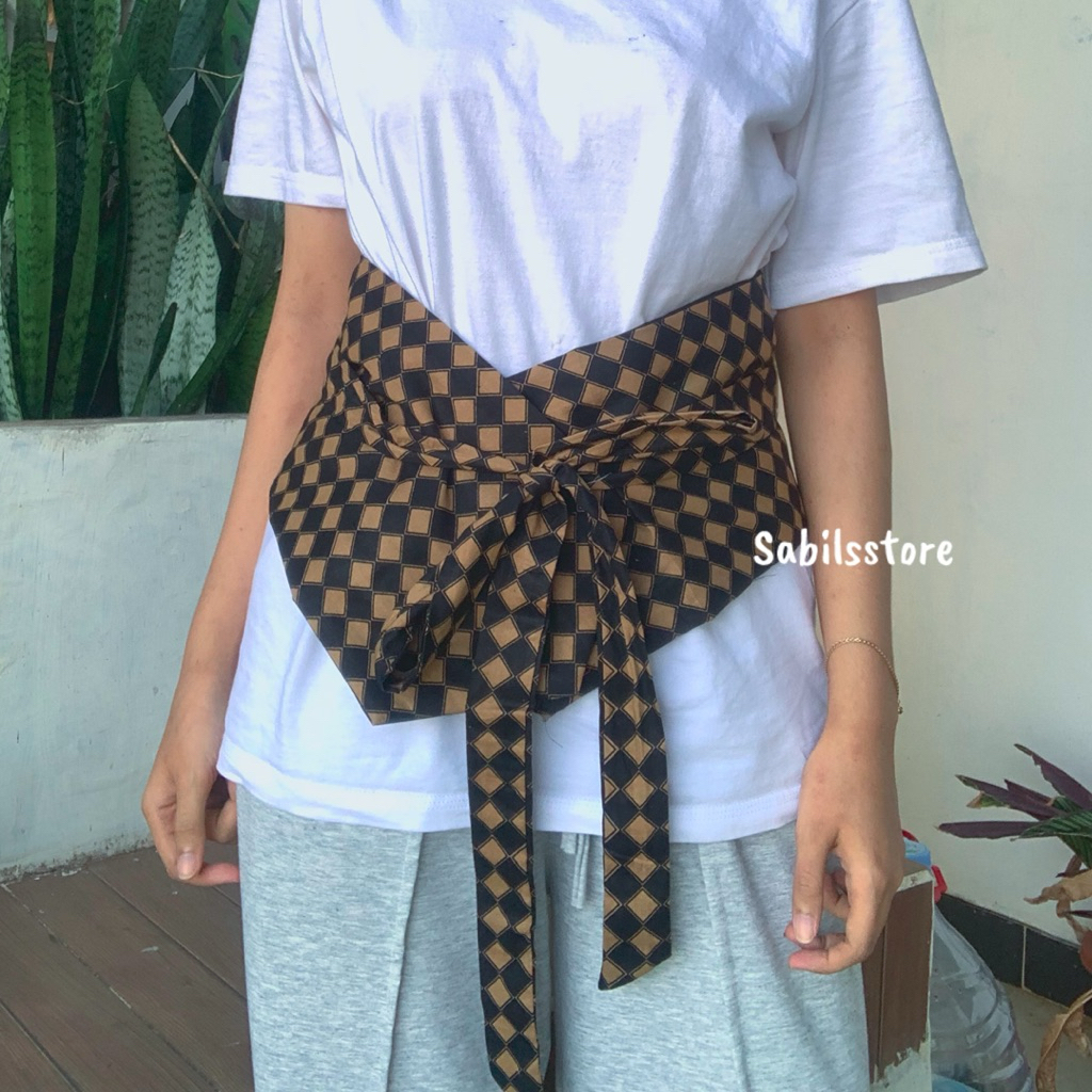 Sabils SABUK BATIK OBI BELT PREMIUM PRIA WANITA baca deskripsi