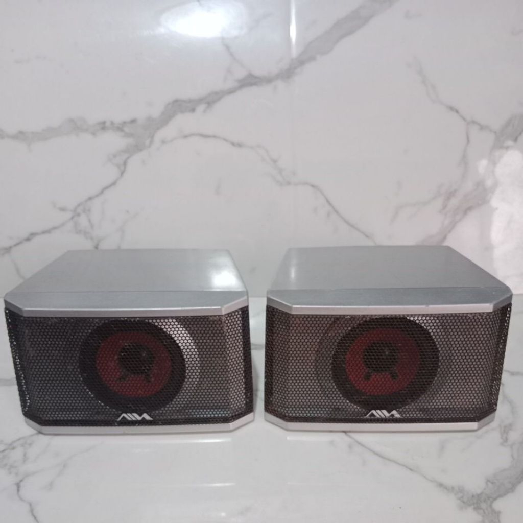 SPEAKER SURROUND BIG COMPO SONY AIWA MULUS