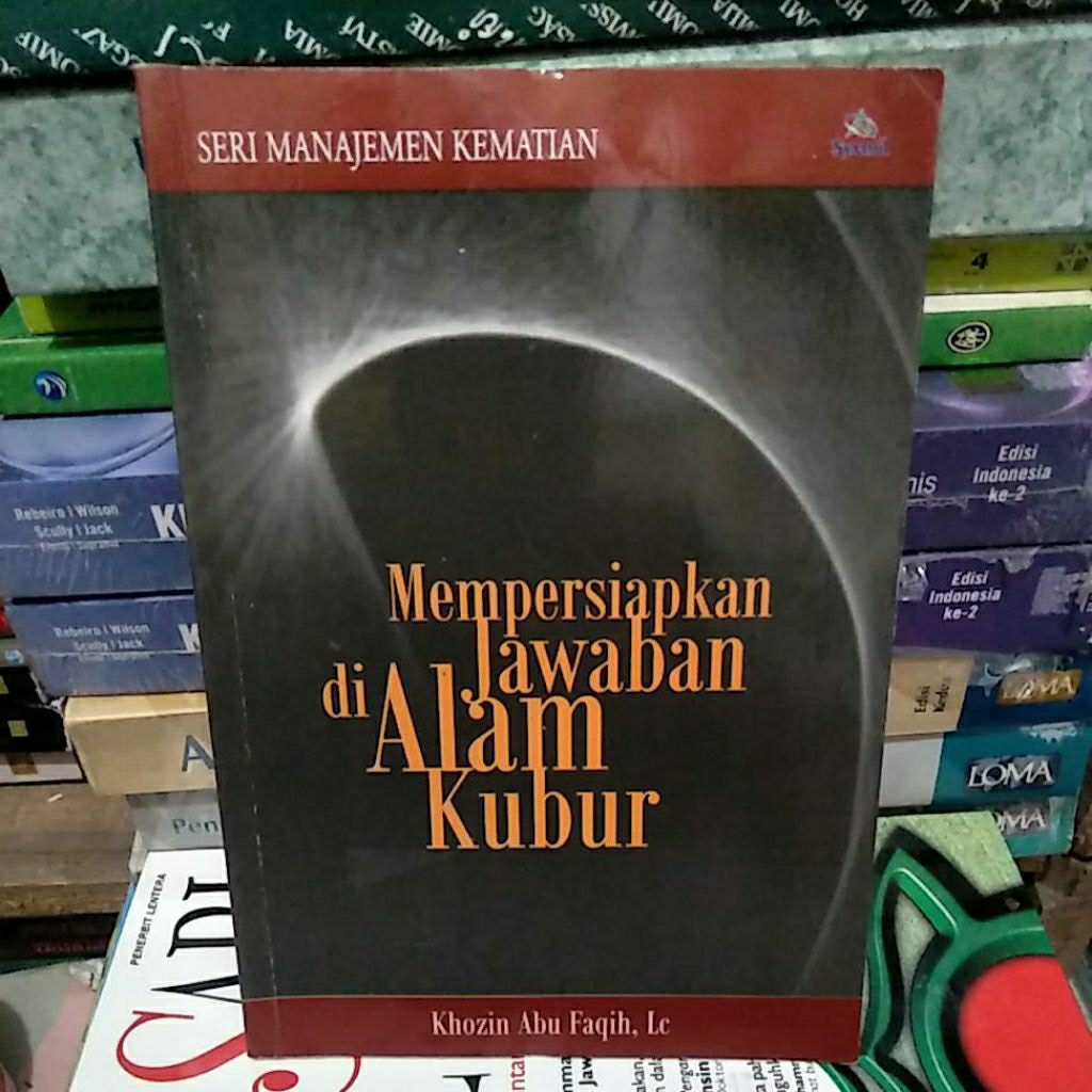 mempersiapkan jawaban di alam kubur buku bekas yang ori