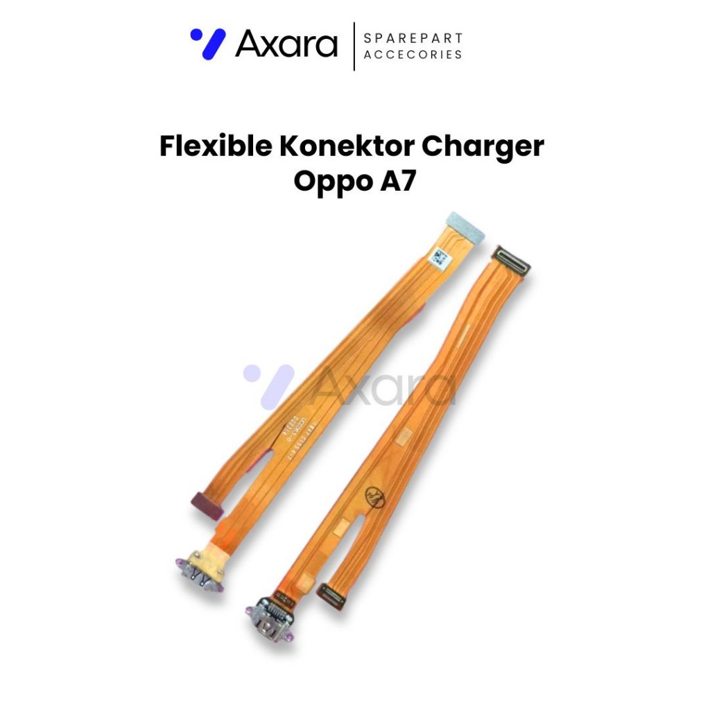 Flexible Konektor Charger Oppo A7 Fleksibel Board Cas