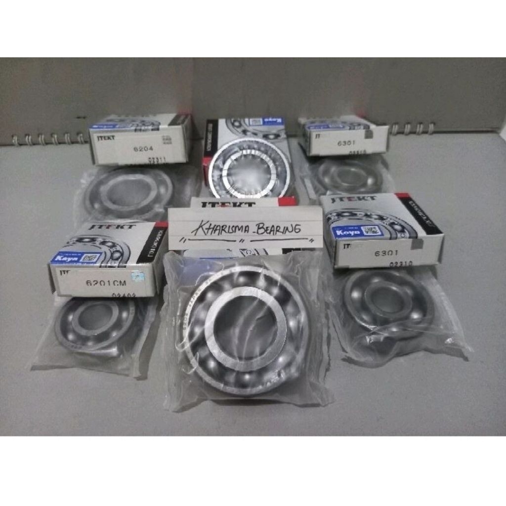 Bearing 6204 - 6301 Koyo Set Rasio Gardan Mio M3 Soul GT 125 Mio Z Fino 125 Original Japan