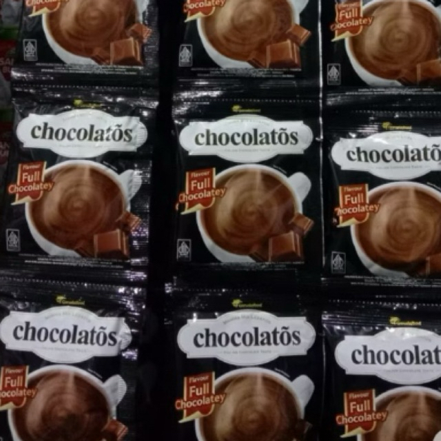 chocolatos coklat 1 renceng 10 sachet