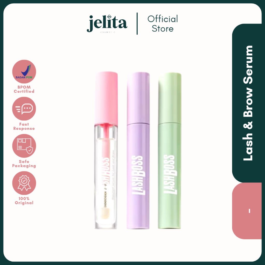 Jelita Cosmetic - LashBoss Eyelash & Brow Serum