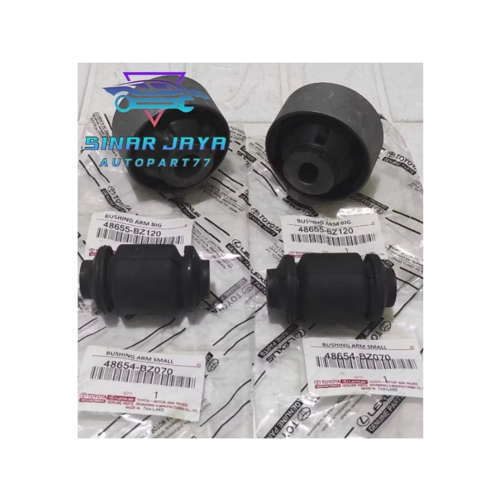 BUSHING ARM DEPAN ALL NEW AVANZA VELOZ XENIA BUSHING LOWER ARM SET