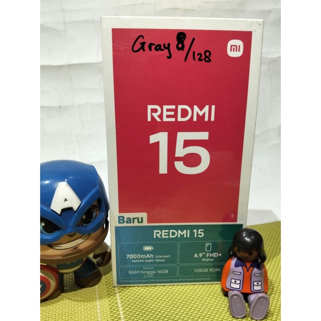 REDMI 15 RAM 8/128 GB