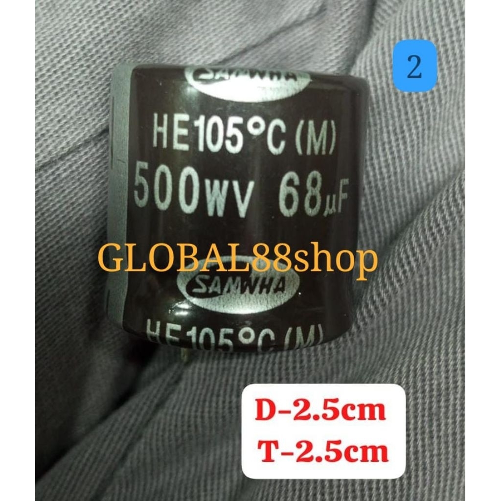 ELCO ELKO 68uf500v 68/500v KAPASITOR 68uf 500v 68mk 500v CAPASITOR Mohon Cantumkan Pilihan Yang No1 