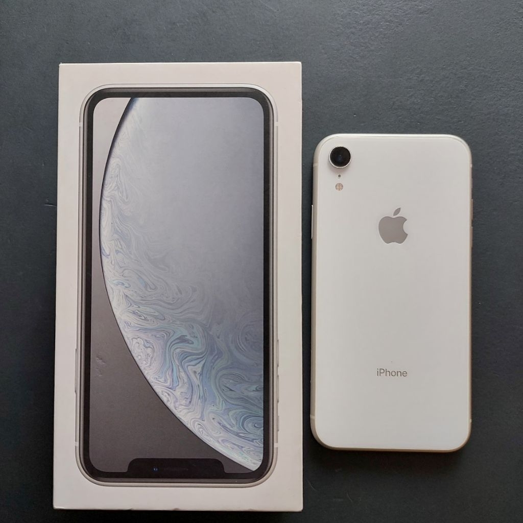 IPHONE XR 256GB WHITE EX GARANSI INTER