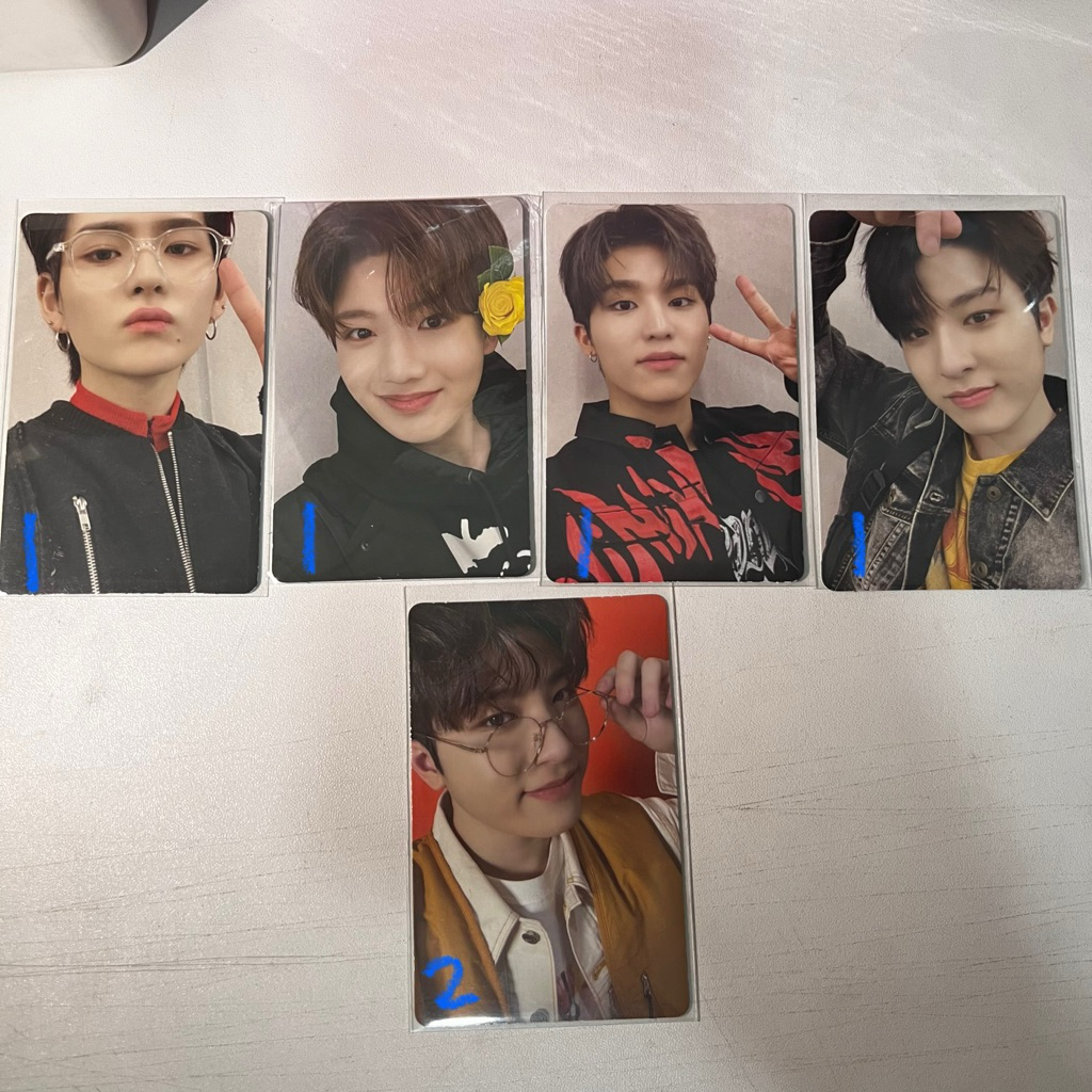OFFICIAL - Photocard Treasure tss ch 1 jikjin green yoshi junkyu jeongwoo junghwan