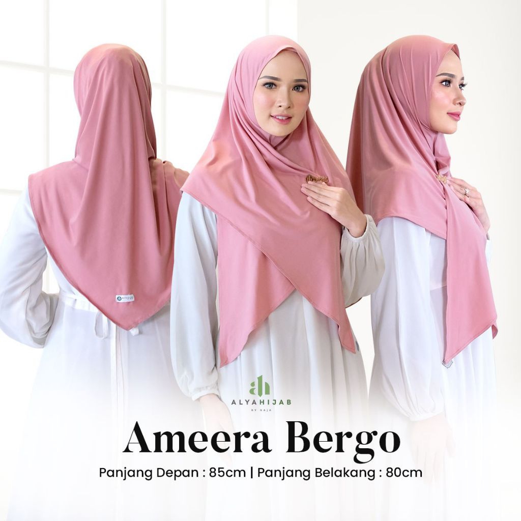 AMEERA BERGO BY ALYA HIJAB BY NAJA