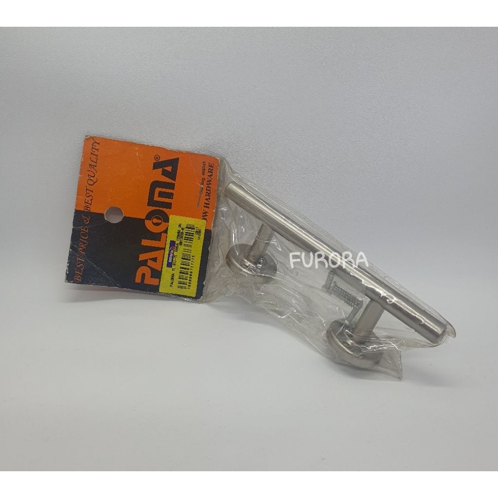 Tarikan Lemari Stainles Steel Paloma Silver Putih Bulat