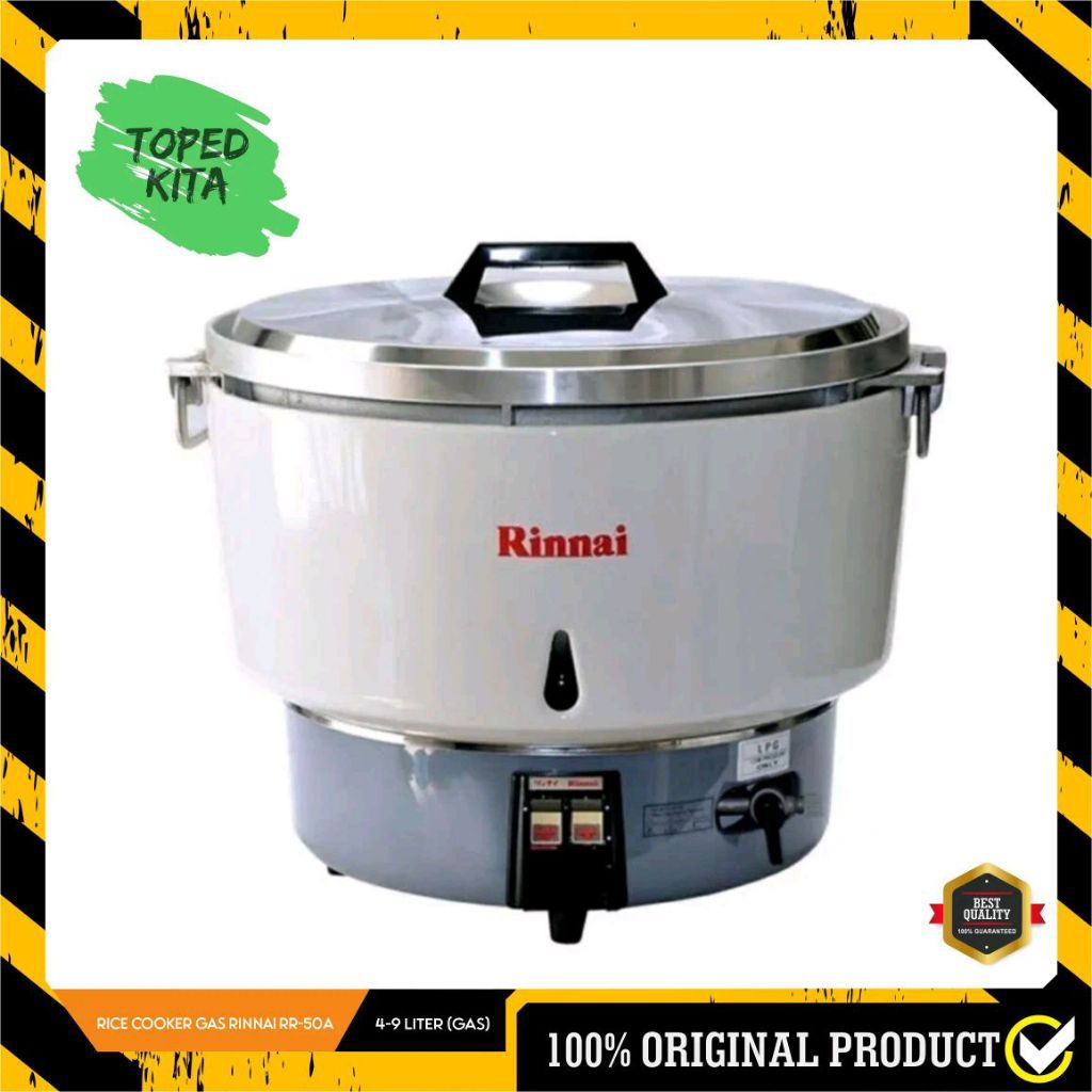 Rice Cooker Rinnai RR-50A | Besar jumbo RR50A gas lpg RR50A com jar