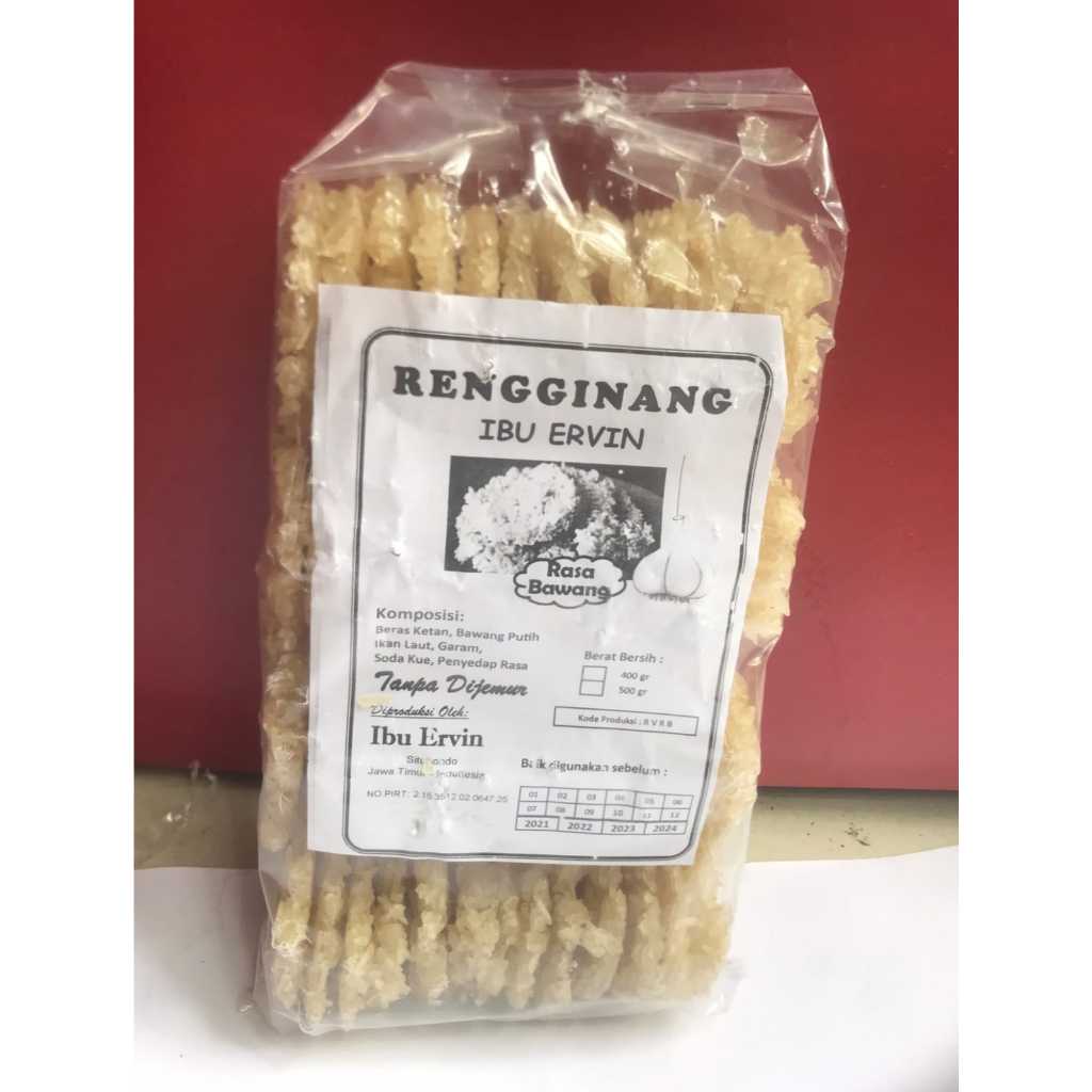 RENGGINANG MENTAH SITUBONDO BU ERVIN  [CAMILAN MINAKJINGGA]