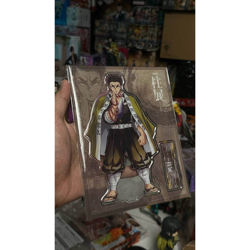 RARE Hashira Exhibition Acrylic Standee Gyomei Besar Akrilik Gyomei Official Demon Slayer